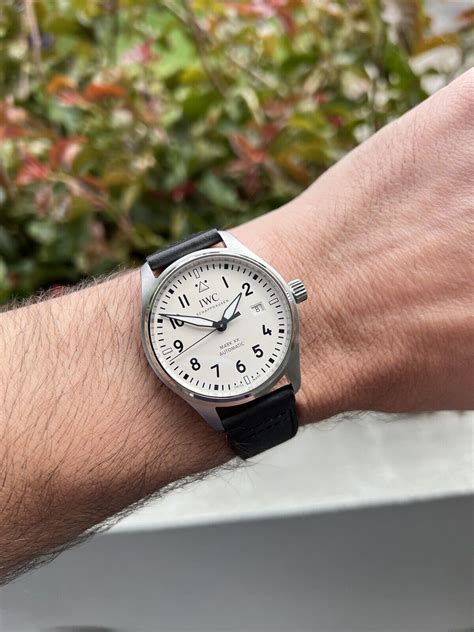 iwc marc|iwc mark xx white dial.